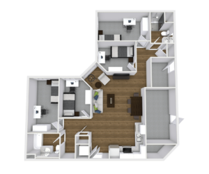 The Green on Campus Drive Floor Plan