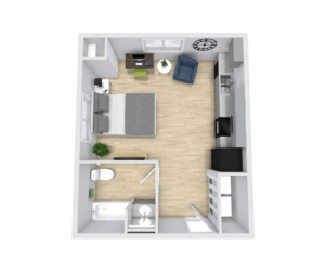 The Green on Campus Drive Floor Plan