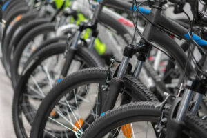 The Green on Campus Bike Rack