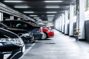 The Green on Campus Drive Parking Garage